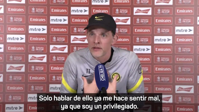 Tuchel se molestó por preguntas del conflicto entre Rusia y Ucrania