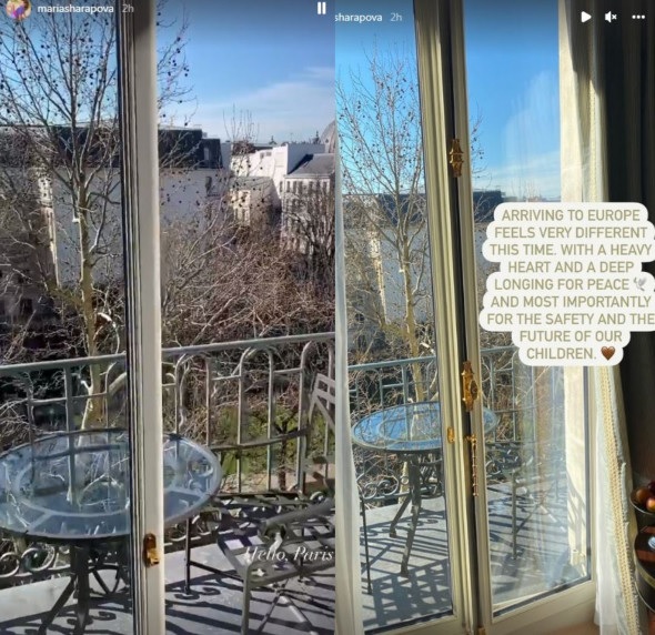 Maria Sharapova fue objeto de críticas por participar en la Paris Fashion Week