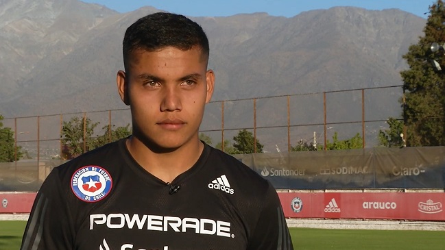 Seleccionado sub 20 Bastián Roco: El “profe” nos dijo que nadie tiene el puesto asegurado