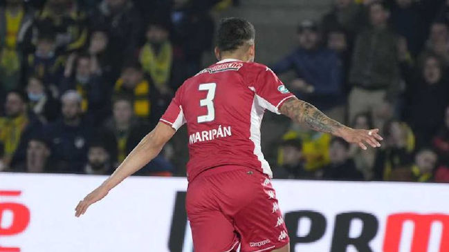 Guillermo Maripán volvió al gol con AS Mónaco anotando en semifinales de la Copa francesa