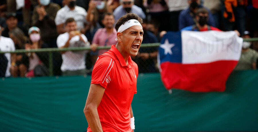 Alejandro Tabilo tras el triunfo en Copa Davis: Al principio fue duro y el público ayudó a soltarme