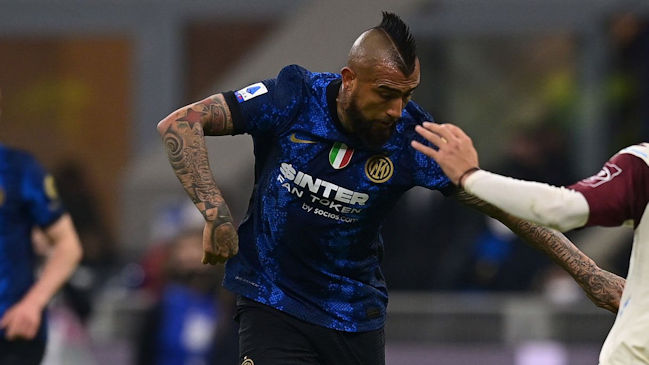 Prensa italiana valoró cometido de Vidal ante Salernitana: Entró cargado y dominando la mitad