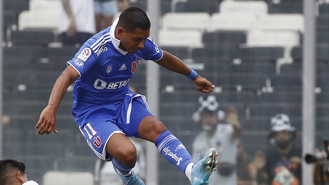 Cristian Palacios puso la cuota de ilusión para la U con un descuento de penal