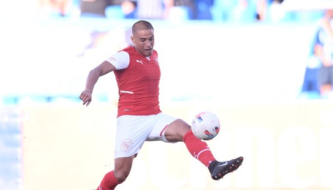 ¡Tremendo cabezazo! Leandro Benegas marcó su primer gol por Independiente que empató con Godoy Cruz
