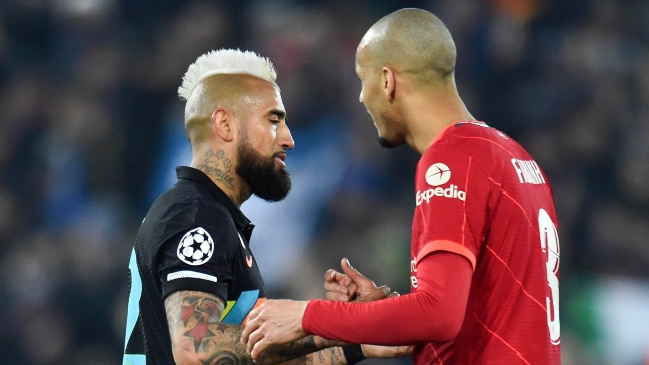 Inter puso a Vidal como candidato a mejor jugador del partido ante Liverpool