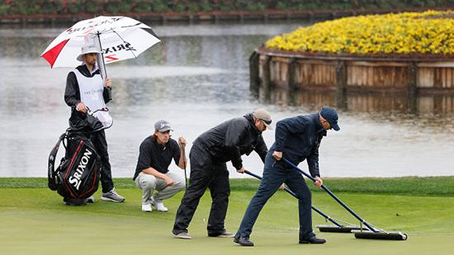 Pereira y Niemann tuvieron una pausa: Mal tiempo causó la suspensión de la segunda jornada del The Players