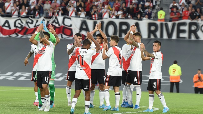 River Plate goleó a Gimnasia y llega encendido al Superclásico argentino