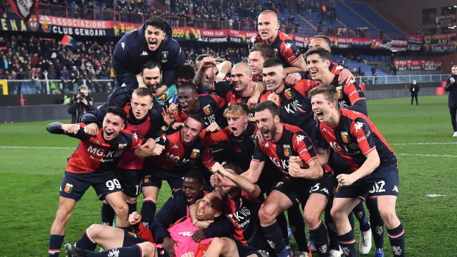 Galdames contribuyó en segundo triunfo de la temporada de Genoa y sueña con la permanencia