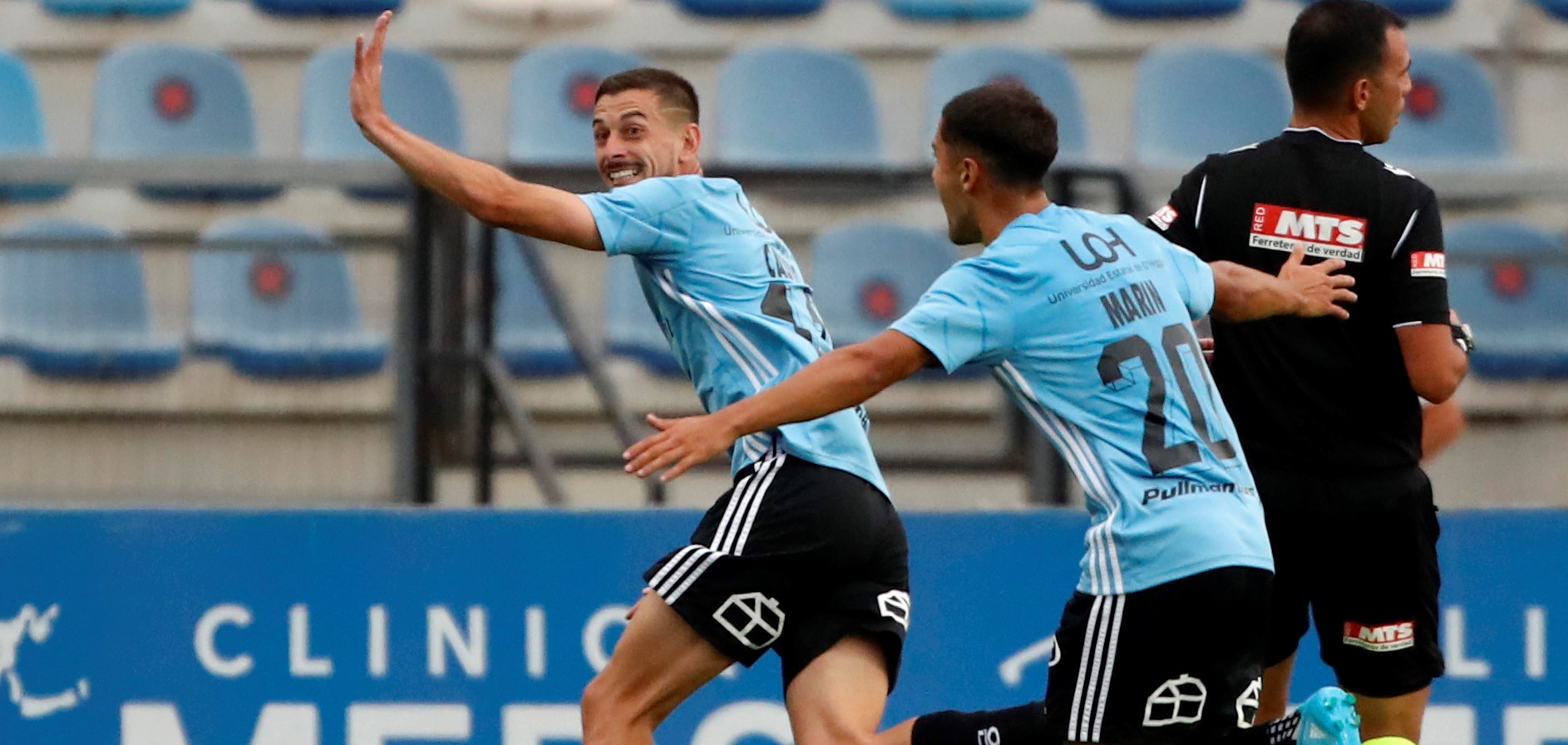 Facundo Castro firmó su doblete en OHiggins y castigó a una complicada UC