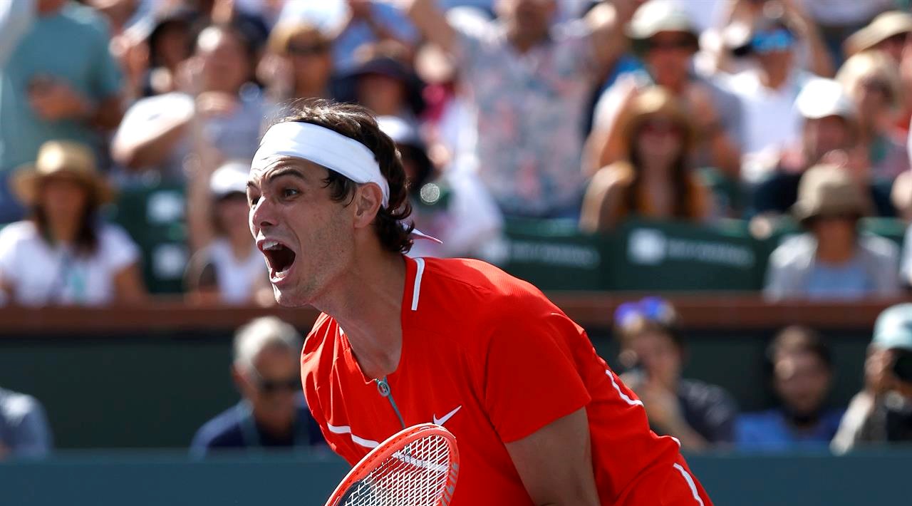 Taylor Fritz dio la sorpresa ante Andrey Rublev y avanzó a la final en Indian Wells