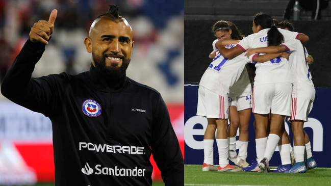 “Felicitaciones guerreras”: El saludo de Arturo Vidal a La Roja sub 17 por clasificar al Mundial