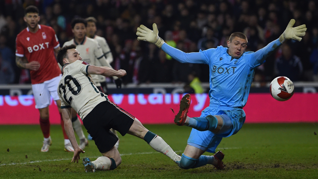 Diogo Jota fue héroe de Liverpool en ajustada victoria sobre Nottingham Forest por FA Cup