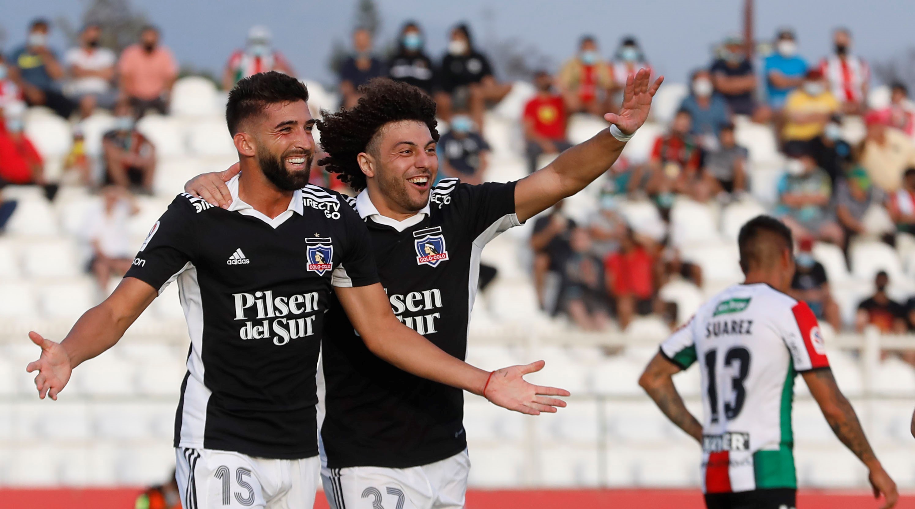 Lucero asistió y Amor decretó la goleada de Colo Colo ante Palestino