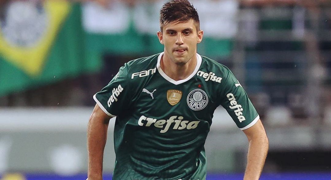 Benjamín Kuscevic fue titular en reñido empate de Palmeiras ante Bragantino en el torneo Paulista
