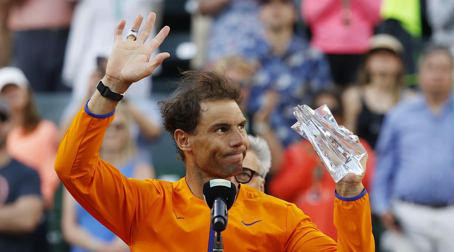 Nadal detalló problema físico tras la final de Indian Wells: Cuando intento respirar es doloroso