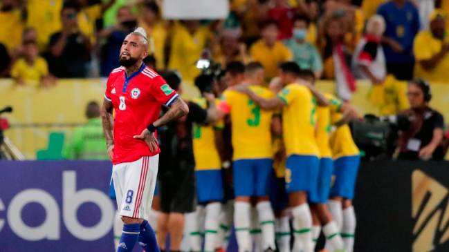 Las emotivas lágrimas de Arturo Vidal tras la derrota de Chile en Río de Jainero