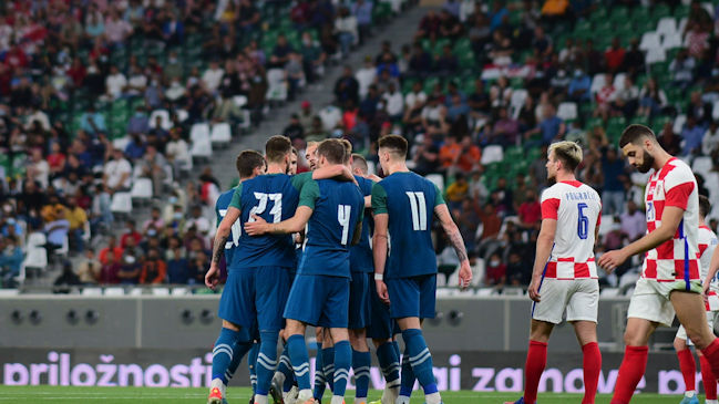 Eslovenia amargó a Croacia con empate en los descuentos en amistoso en Qatar