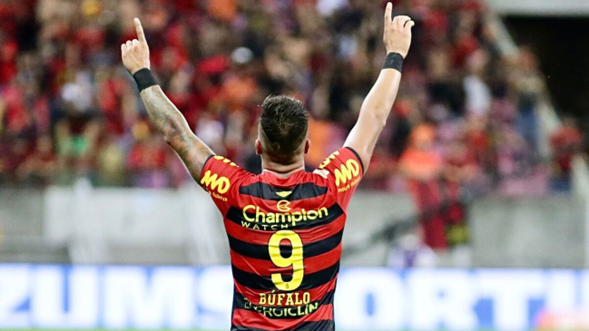 ¡Imparable! Javier Parraguez anotó un doblete en la semifinal de la Copa del Nordeste de Brasil