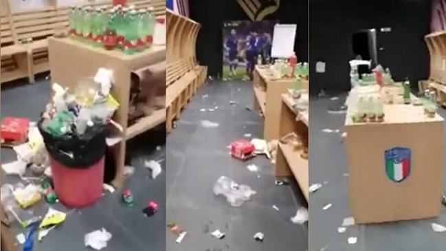 Bonucci pidió perdón por estado en que Italia dejó el vestuario tras caída ante Macedonia del Norte