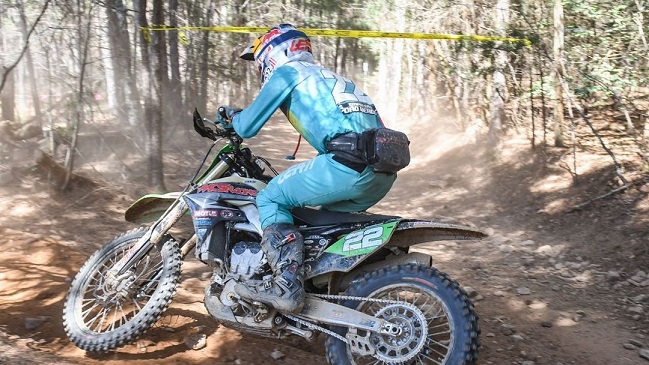 Benjamín Herrera entró al top 5 de su categoría en el GNCC