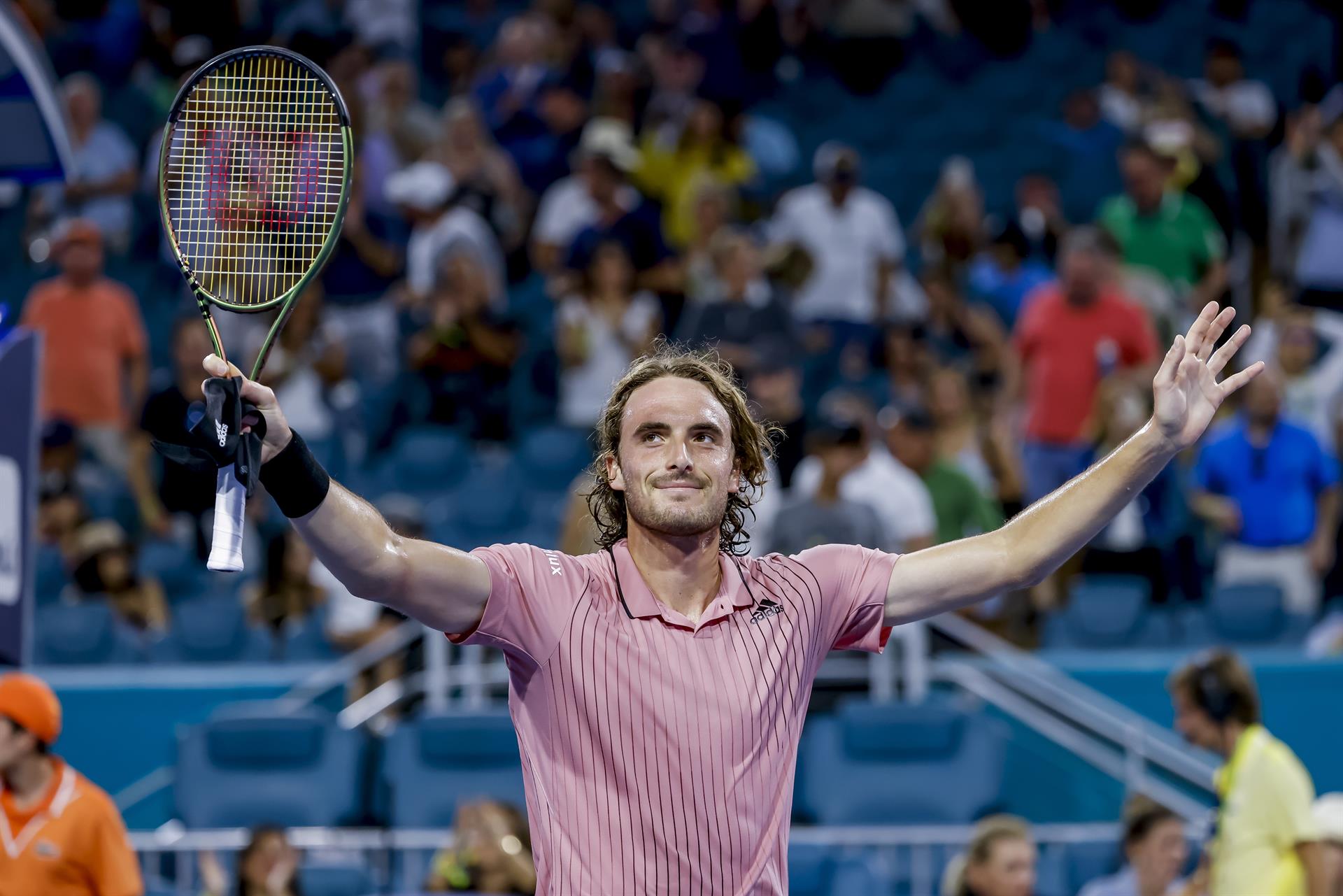 Stefanos Tsitsipas batió a Alex de Miñaur y se citó con Carlos Alcaraz en el Masters de Miami