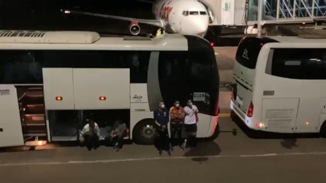 Selección de Colombia fue retenida por más de dos horas a su llegada a Venezuela