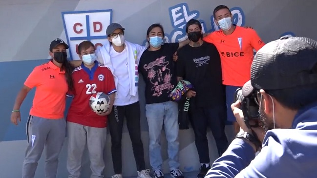 Universidad Católica conmemoró el Día de la Visibilidad Trans con visita de Disforia FC a San Carlos