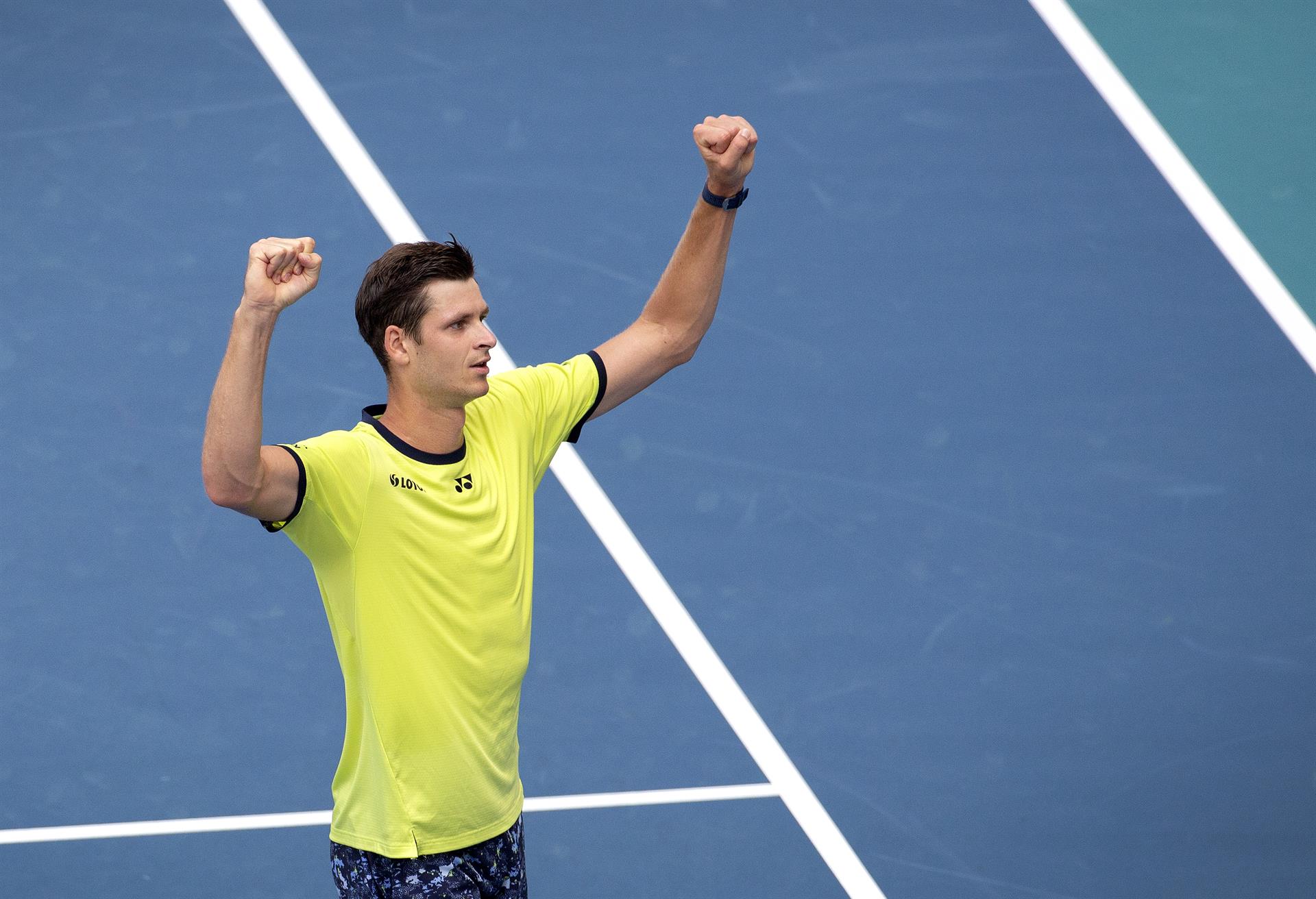 Hubert Hurkacz eliminó a Daniil Medvedev y avanzó a semifinales en el Masters de Miami