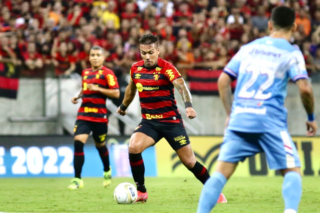 Javier Parraguez fue titular en empate de Sport Recife ante Fortaleza en final de ida en la Copa del Nordeste