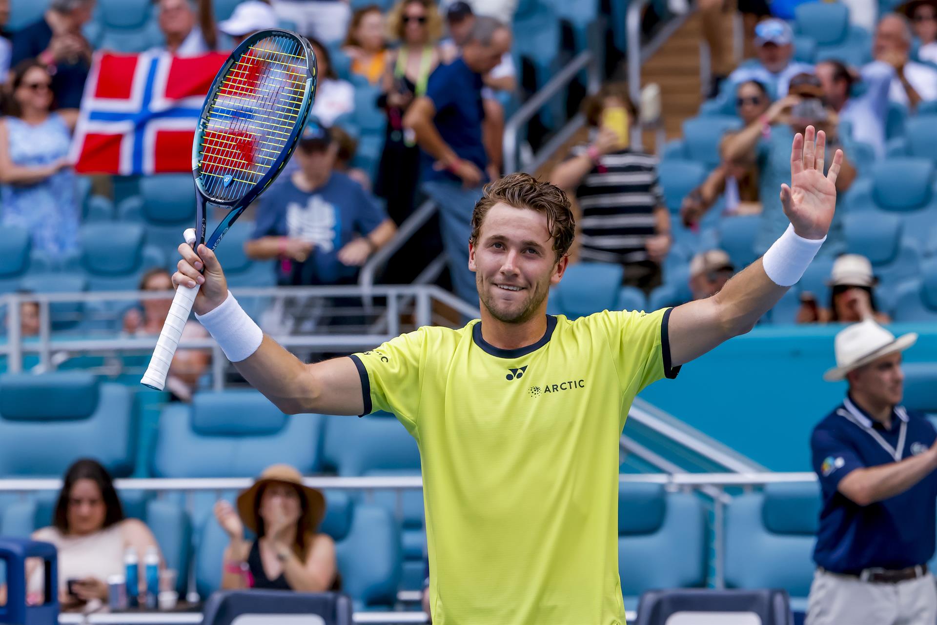 Casper Ruud frenó a Francisco Cerúndolo y avanzó a la final del Masters de Miami