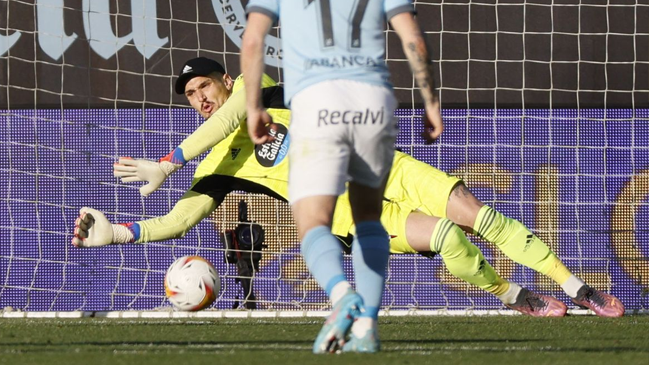 Matías Dituro se transformó en el primer arquero de Celta de Vigo en atajar cuatro penales en una temporada