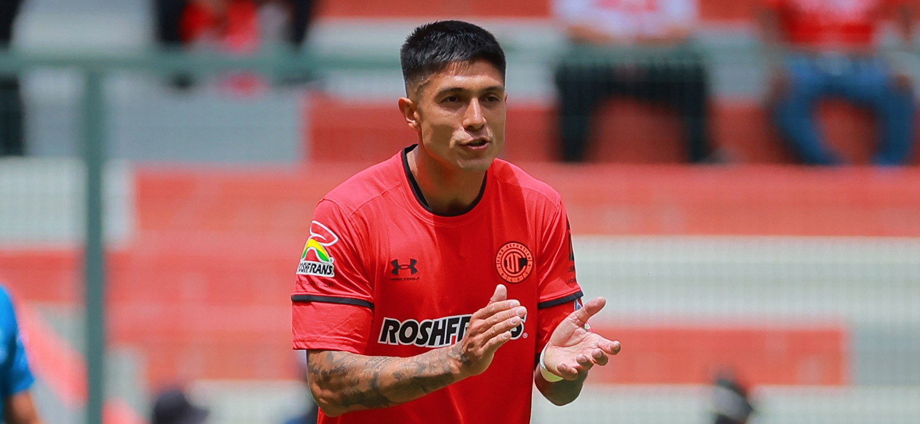 Valber Huerta anotó su primer gol en México en triunfo de Toluca sobre Puebla