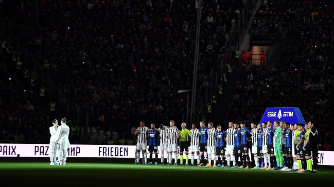 Cantantes de Italia y Ucrania entonaron “Imagine” de John Lennon en la previa del Juventus-Inter