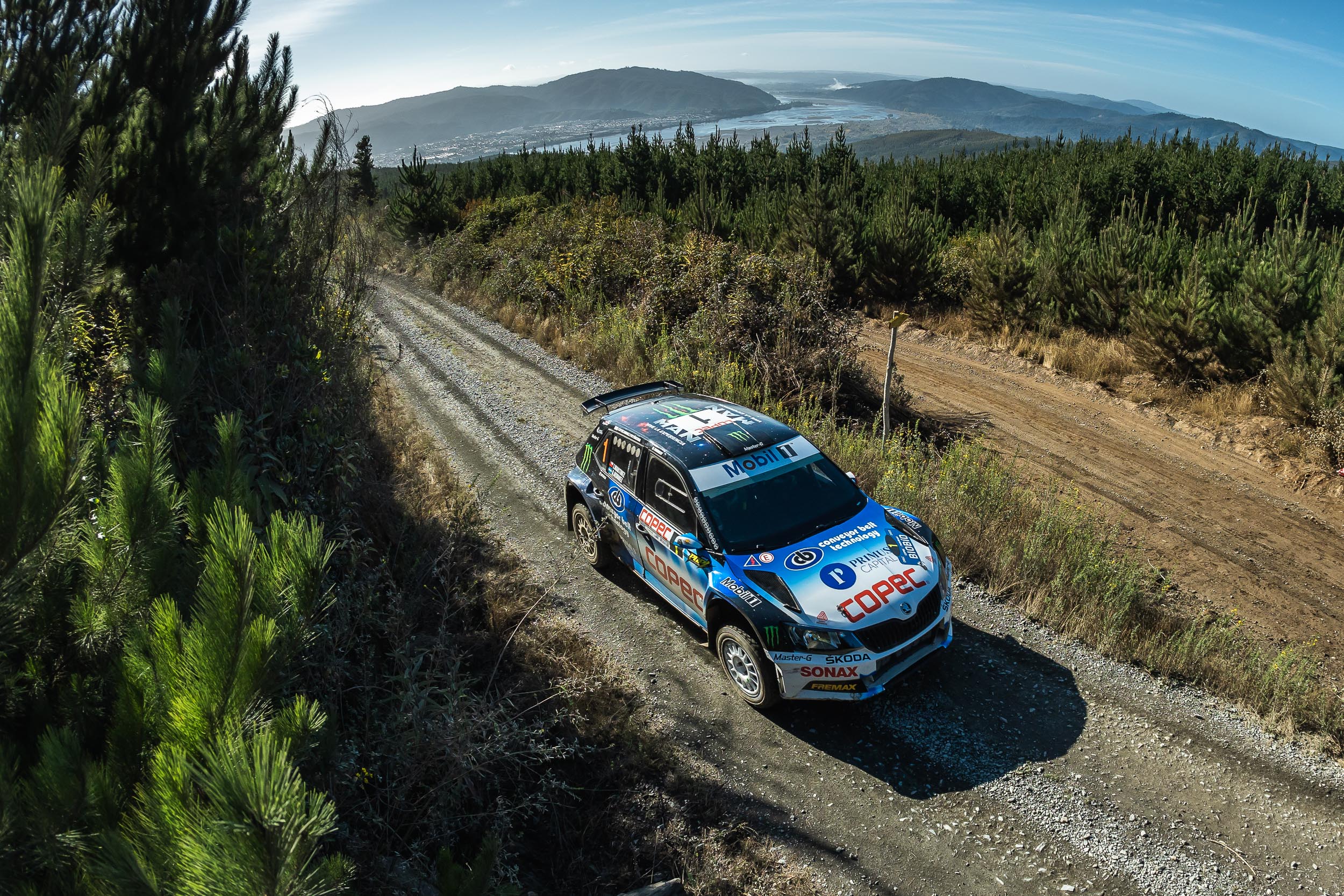 Jorge y Luis Martínez fueron los más rápidos en la primera fecha del Rally Mobil en Biobío