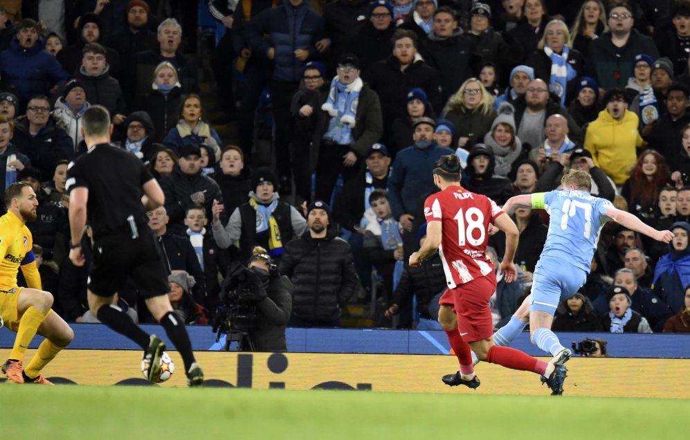 Atlético de Madrid quedó con una difícil tarea en Champions al caer en su visita a Manchester City