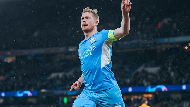 De Bruyne rompió el candado defensivo del Atlético y dio la ventaja a Manchester City