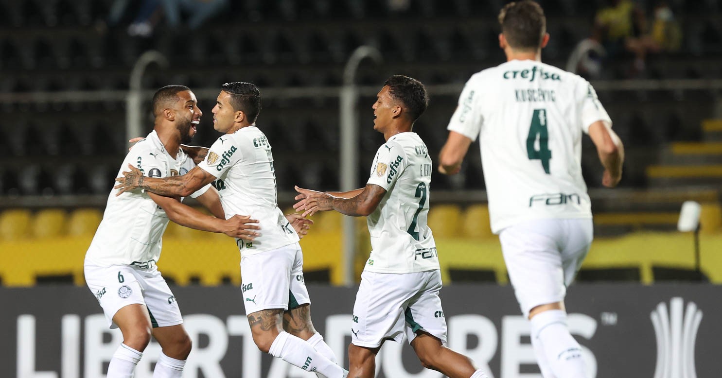 Palmeiras contó con Benjamín Kuscevic en goleada a Deportivo Táchira en la Libertadores