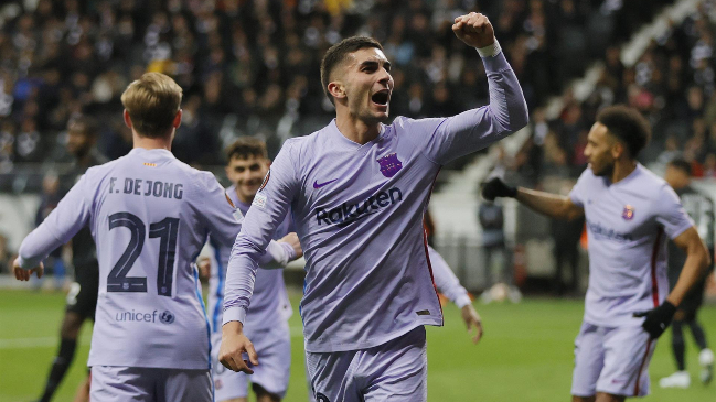 Europa League: Barcelona sumó un valioso empate de visita contra Frankfurt