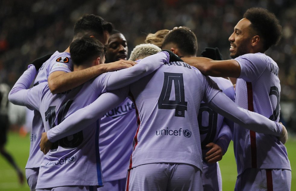 La igualdad entre Frankfurt y Barcelona en Alemania por la Europa League