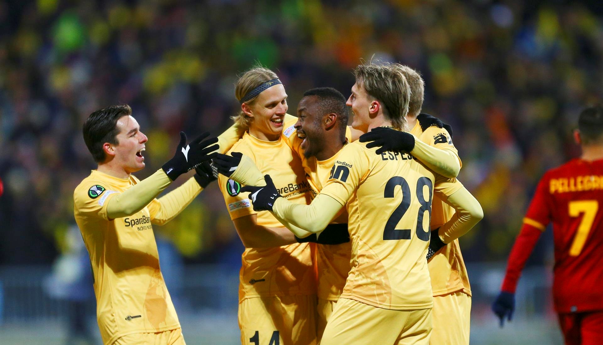 AS Roma sufrió un duro tropiezo ante Bodo/Glimt en la Conference League