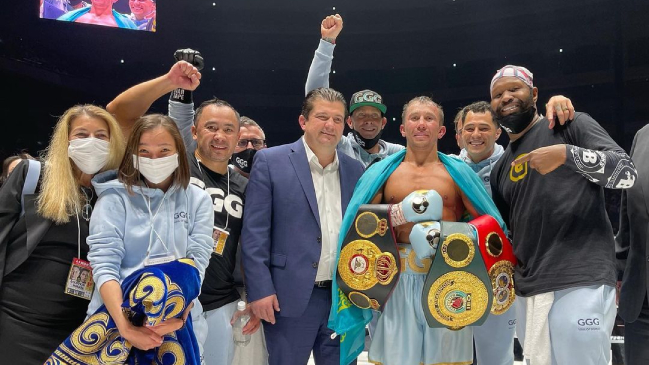 Gennady Golovkin noqueó a Ryota Murata y unificó los Mundiales WBA y FIB de peso mediano