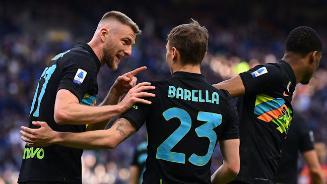 Nicolo Barella y Edin Dzeko se encargaron de los goles en triunfo de Inter sobre Hellas Verona