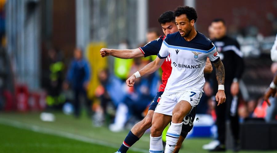 Pablo Galdames fue titular en dura caída de Genoa ante Lazio por la Serie A