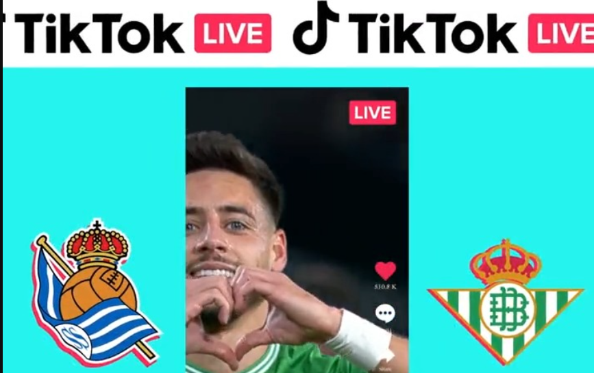 La Liga de España transmitirá partidos por TikTok: Real Sociedad vs. Betis será el primero