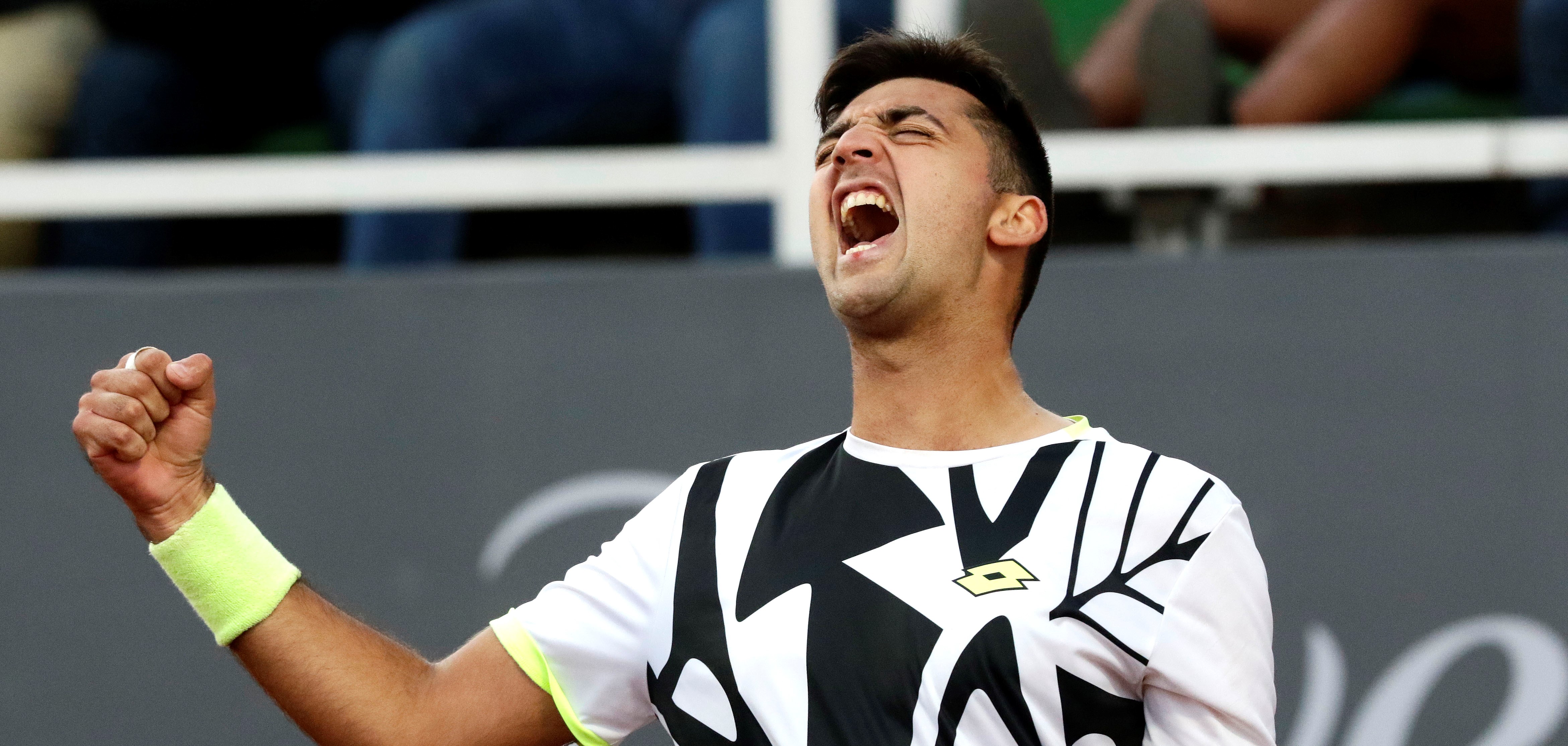 Tomás Barrios tuvo un sólido debut en el Challenger de Sarasota