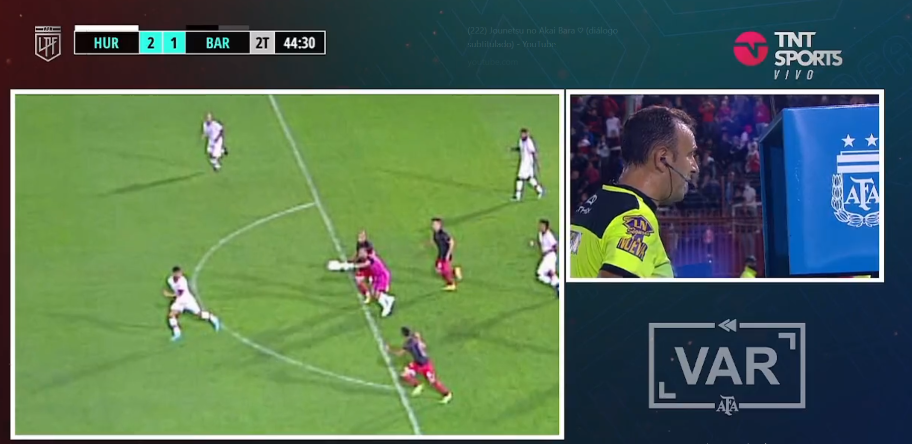 El VAR anuló un gol de Huracán por falta de su propio arquero y en el tiro libre lo ganó Barracas