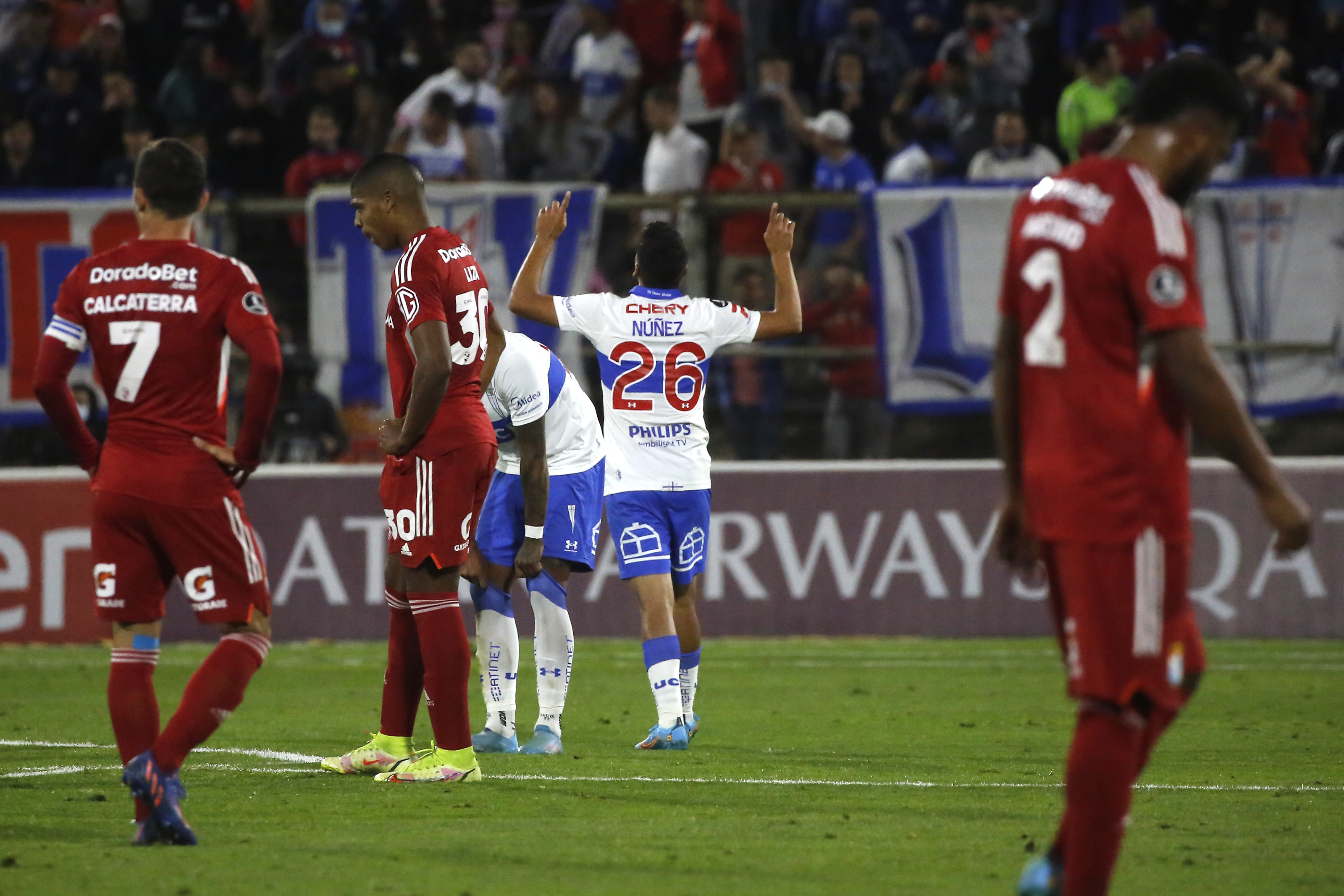 La UC tomó ventaja ante Sporting Cristal con un misil de Marcelino Núñez