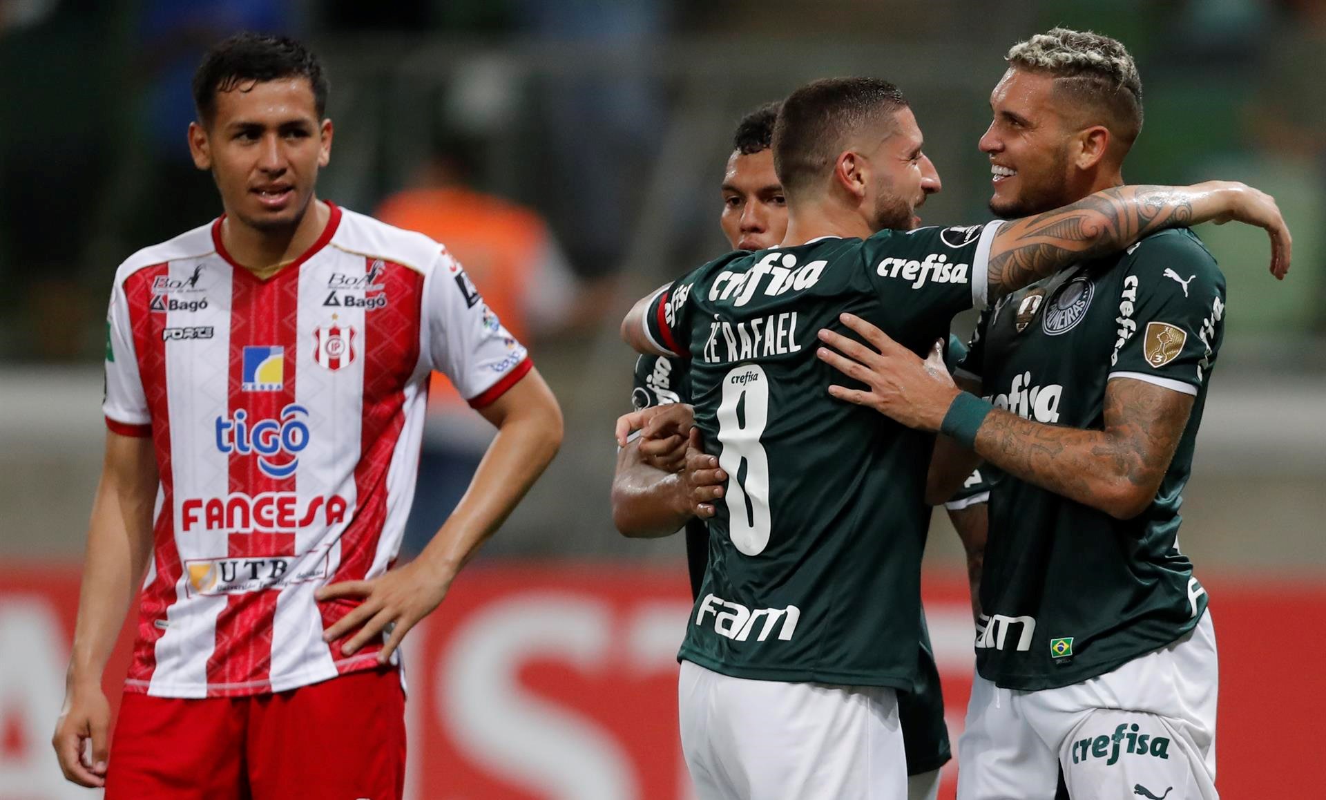 Palmeiras de Benjamin Kuscevic humilló con ocho goles a Independiente Petrolero en la Libertadores