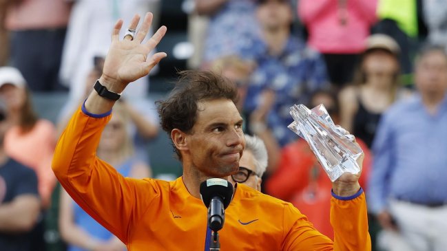 Rafael Nadal renunció a jugar el Conde de Godó por no recuperarse de su lesión