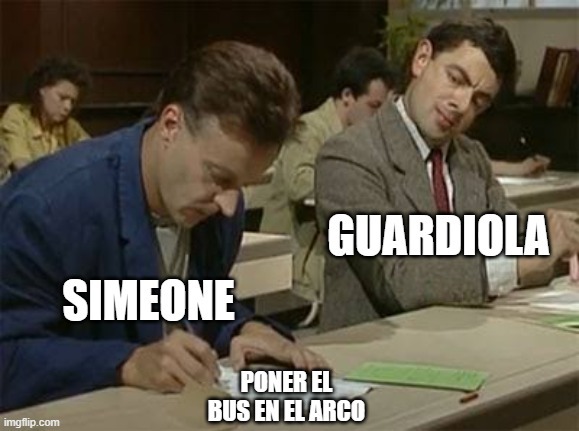 Guardiola y Simeone protagonizaron los memes tras la eliminación de Atlético ante Manchester City